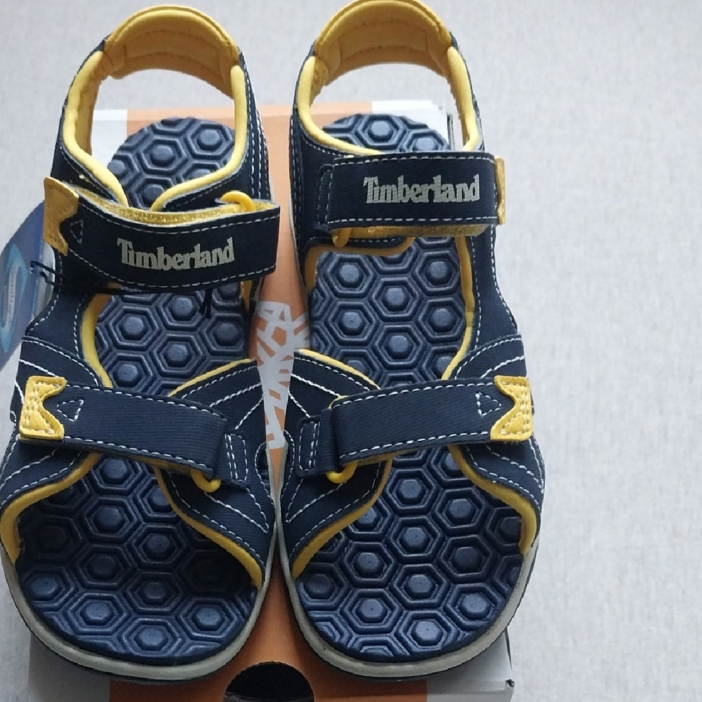 Timberland Kids Sandals - Blue and Yellow